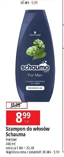 E.Leclerc Szampon classic Schauma For Men oferta