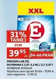 Auchan Proszek do prania białych i jasnych ubrań E oferta