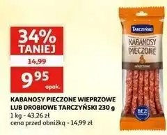 Auchan Kabanosy pieczone drobiowe Tarczyński oferta