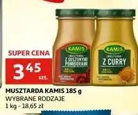 Auchan Musztarda z curry Kamis oferta
