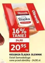 Auchan Kiełbasa śląska Olewnik oferta