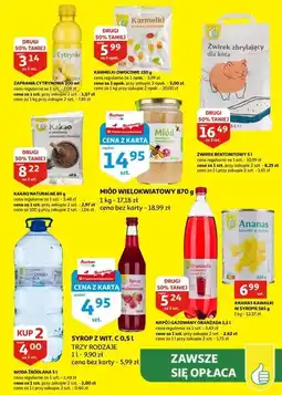 Auchan Karmelki o smaku owocowym Podniesiony Kciuk oferta