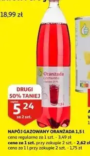 Auchan Oranżada czerwona Podniesiony Kciuk oferta