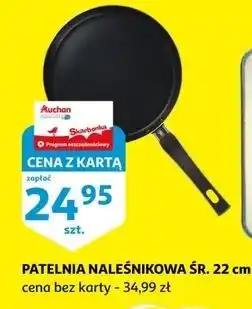 Auchan Patelnia naleśnikowa 22 cm oferta