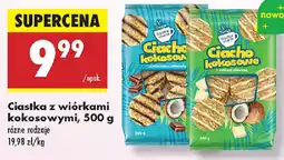 Biedronka Ciastka z wiórkami kokosowymi oferta