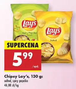 Biedronka Chipsy Lay's oferta