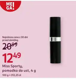 Rossmann Pomadka do ust Miss Sporty oferta