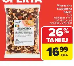 Carrefour Mieszanka studencka Simpl oferta