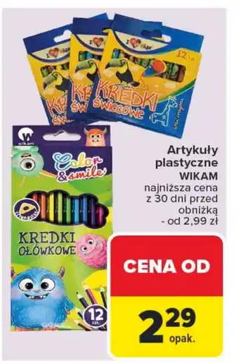 Carrefour Kredki ołówkowe Wikam oferta