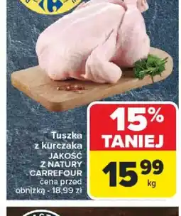 Carrefour Tusza z kurczaka oferta