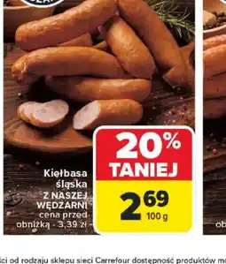 Carrefour Kiełbasa śląska oferta