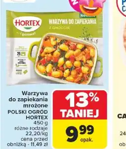 Carrefour Warzywa do zapiekania mrożone Hortex oferta