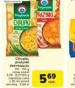 Carrefour Chrupki, prażynki Przysnacki oferta