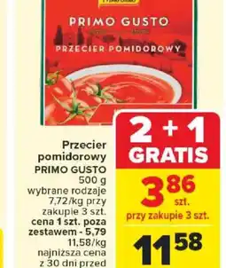 Carrefour Przecier pomidorowy Primo Gusto oferta