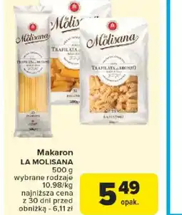 Carrefour Makaron La Molisana oferta