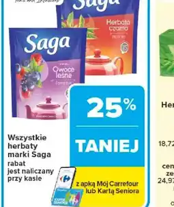 Carrefour Herbata Saga oferta