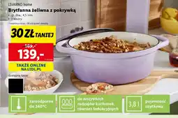 Lidl LIVARNO home Brytfanna żeliwna z pokrywką oferta