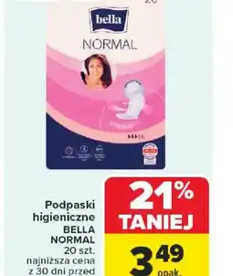 Carrefour Podpaski higieniczne Bella Normal oferta