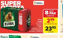 Carrefour Piwo Zubr oferta