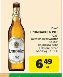 Carrefour Piwo Krombacher Pils oferta