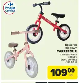 Carrefour Rowerek biegowy Carrefour oferta