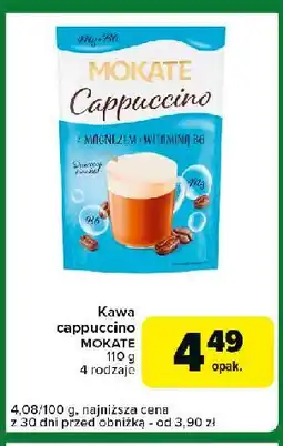 Carrefour Express Cappuccino z magnezem Mokate oferta