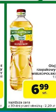 Carrefour Express Olej Wielkopolski Rzepakowy oferta