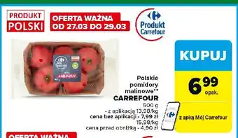 Carrefour Express Pomidory malinowe Carrefour Targ Świeżości oferta