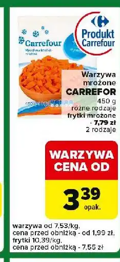 Carrefour Express Frytki karbowane Carrefour oferta