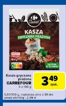 Carrefour Express Kasza gryczana prażona Carrefour oferta