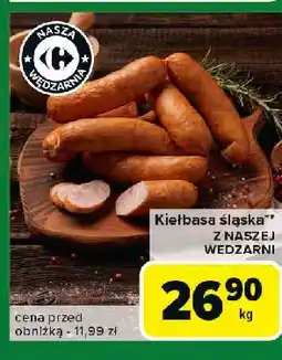 Carrefour Express Kiełbasa śląska Nasza Wędzarnia Carrefour oferta