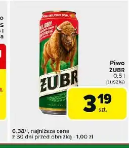 Carrefour Express Piwo Żubr 1768 oferta