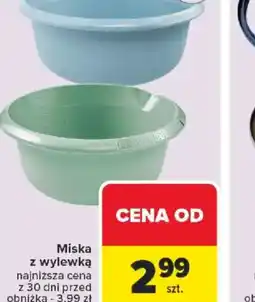 Carrefour Miska z wylewką oferta