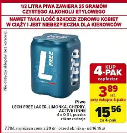 Globi Piwo Lech Free Active Hydrate Liczi I Cytryna oferta