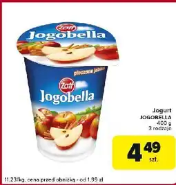 Globi Jogurt pieczone jabłko Zott Jogobella oferta