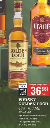 Biedronka Whisky Golden Loch oferta