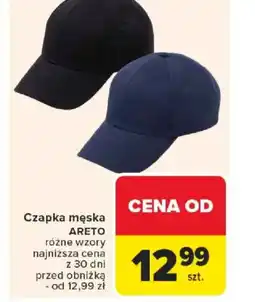 Carrefour Czapka męska Areto oferta