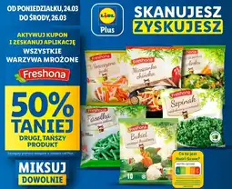 Lidl Warzywa mrożoe Freshona oferta