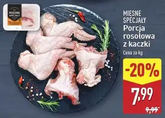 ALDI Porcja rosołowa z kaczki Mięsne Specjały Zawsze Świeże (Aldi) oferta