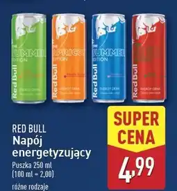 ALDI Napój energetyczny Red Bull Apricot oferta