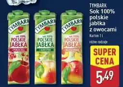 ALDI Sok 100% polskie jabłka z agrestem Tymbark oferta