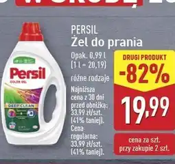 ALDI Żel do prania deep clean Persil Color oferta