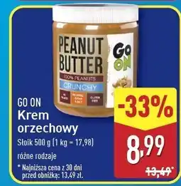 ALDI Masło orzechowe crunchy Sante Go On! oferta