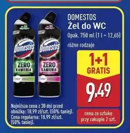 ALDI Żel do wc pink Domestos Zero Kamienia oferta