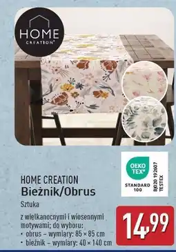 ALDI Bieżnik 40 x 140 cm Home Creation oferta