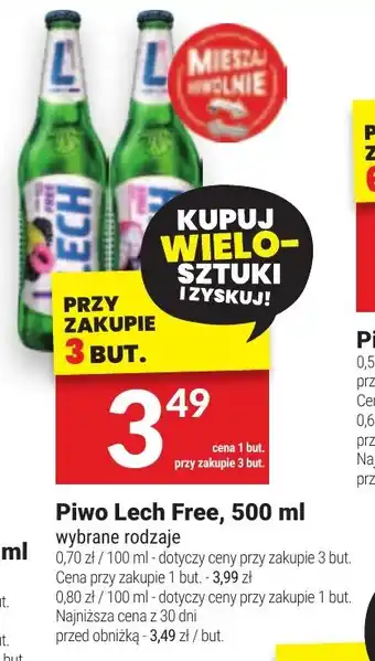 Twój Market Piwo Lech Free oferta