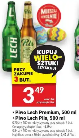 Twój Market Piwo Lech Premiuml/Piwo Lech Pils oferta