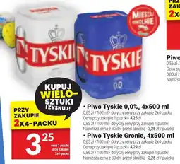 Twój Market Piwo Tyskie 0,0%/Piwo Tyskie Gronie oferta