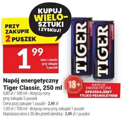 Twój Market Napój energetyczny Tiger Classic oferta