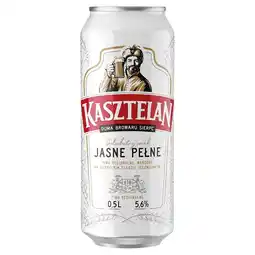 Delikatesy Centrum Kasztelan Piwo jasne pełne 500 ml oferta